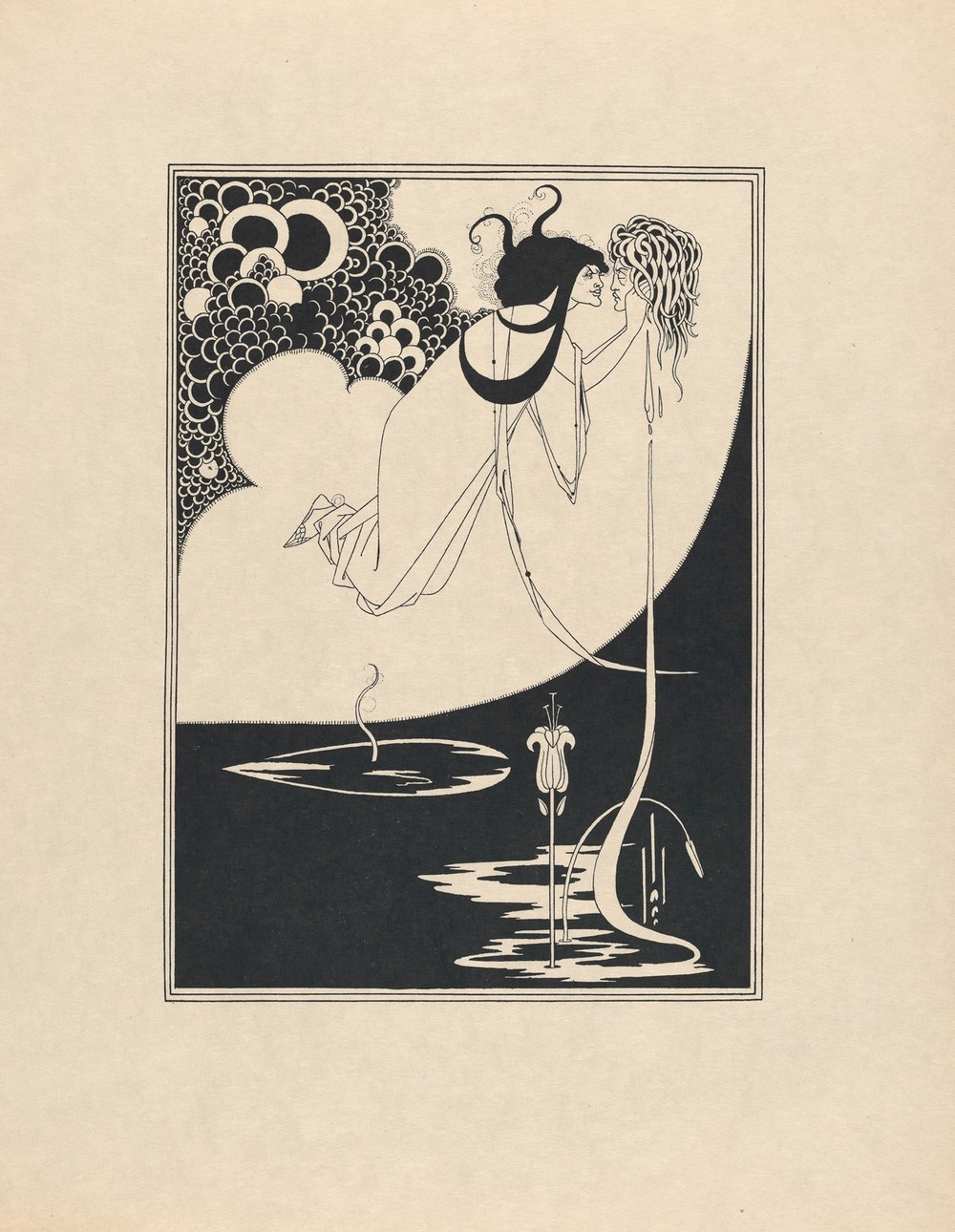 Illustration to Salome by Oscar Wilde