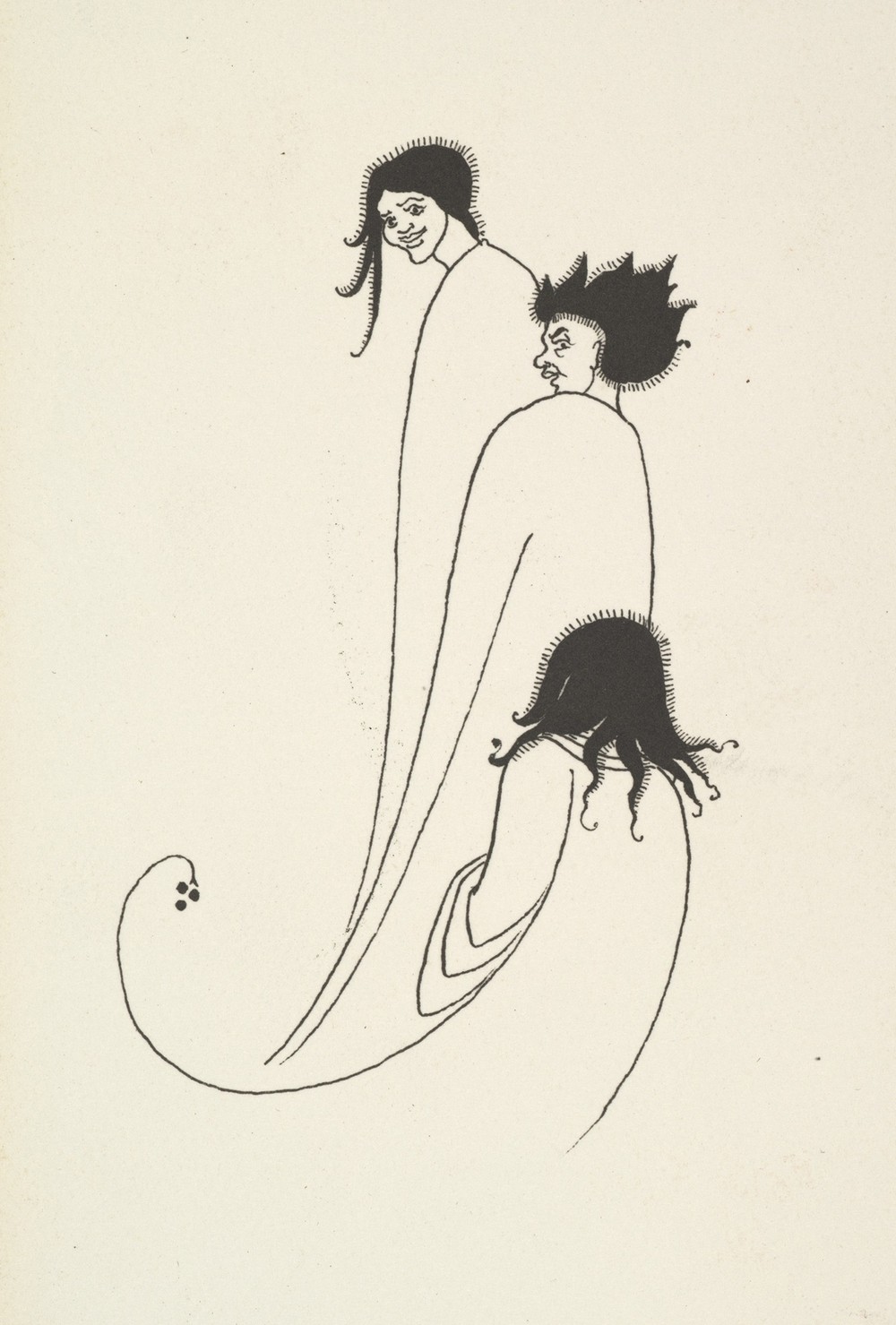Grotesques by Aubrey Beardsley 5 (1910s)