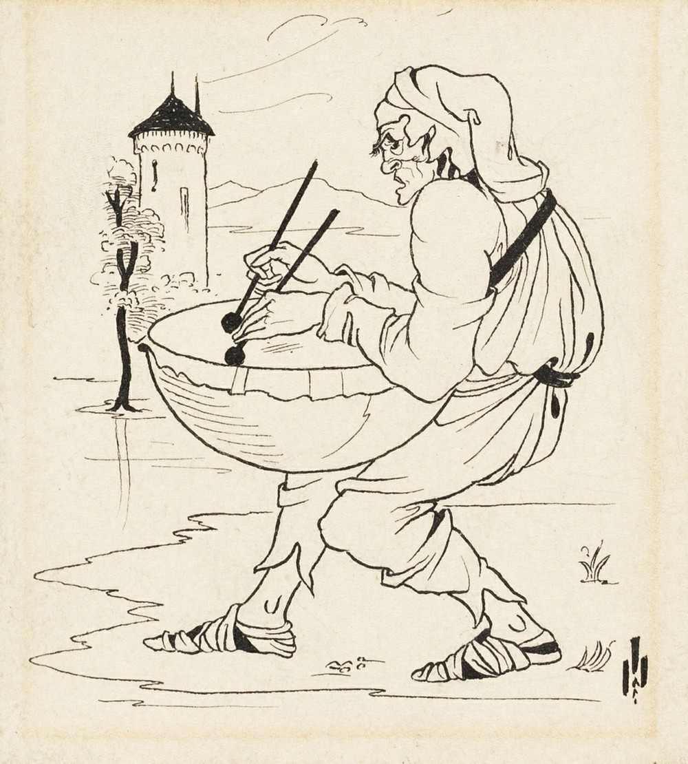 Man with Drum (c. 1893)