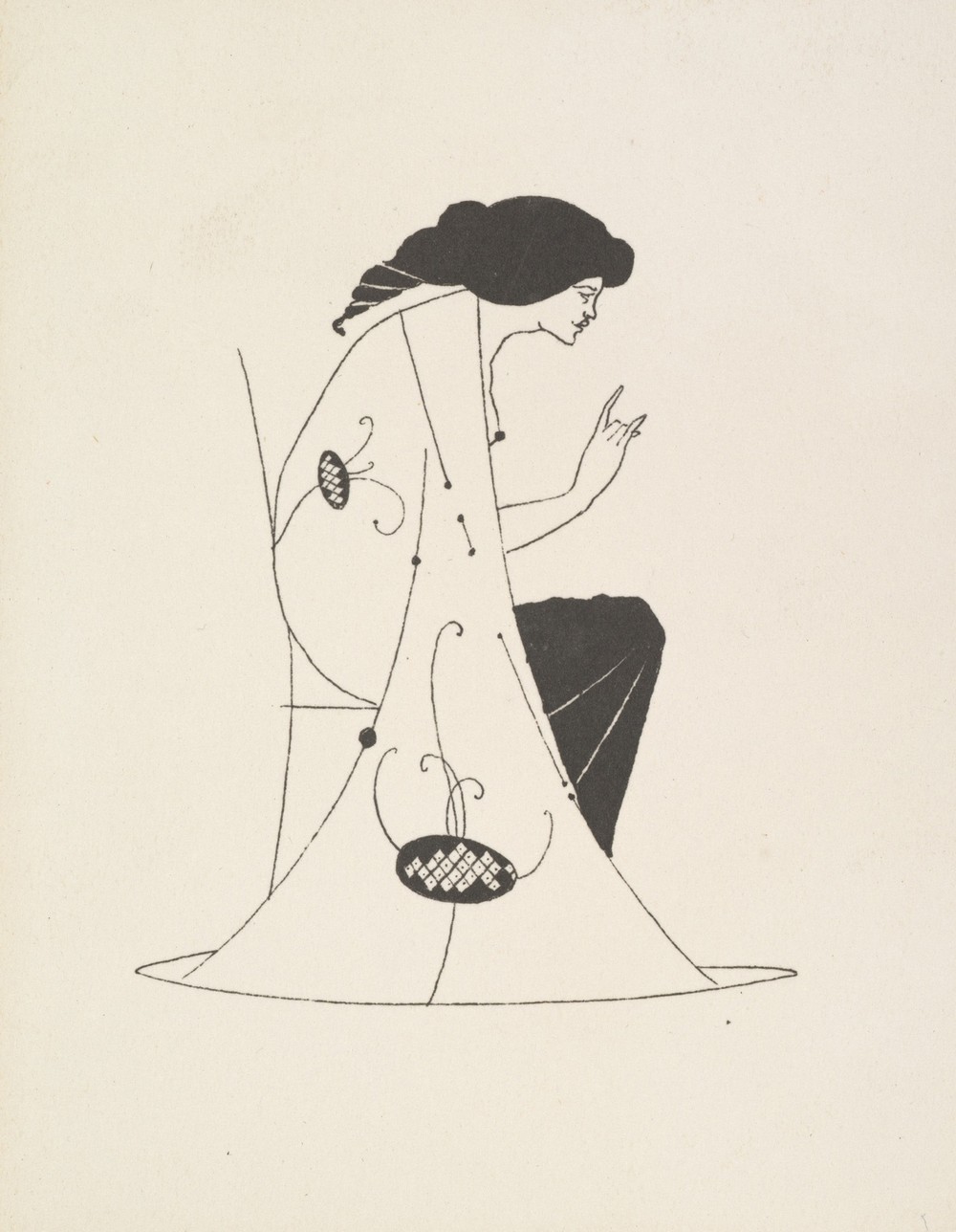 Grotesques by Aubrey Beardsley 3 (1910s)