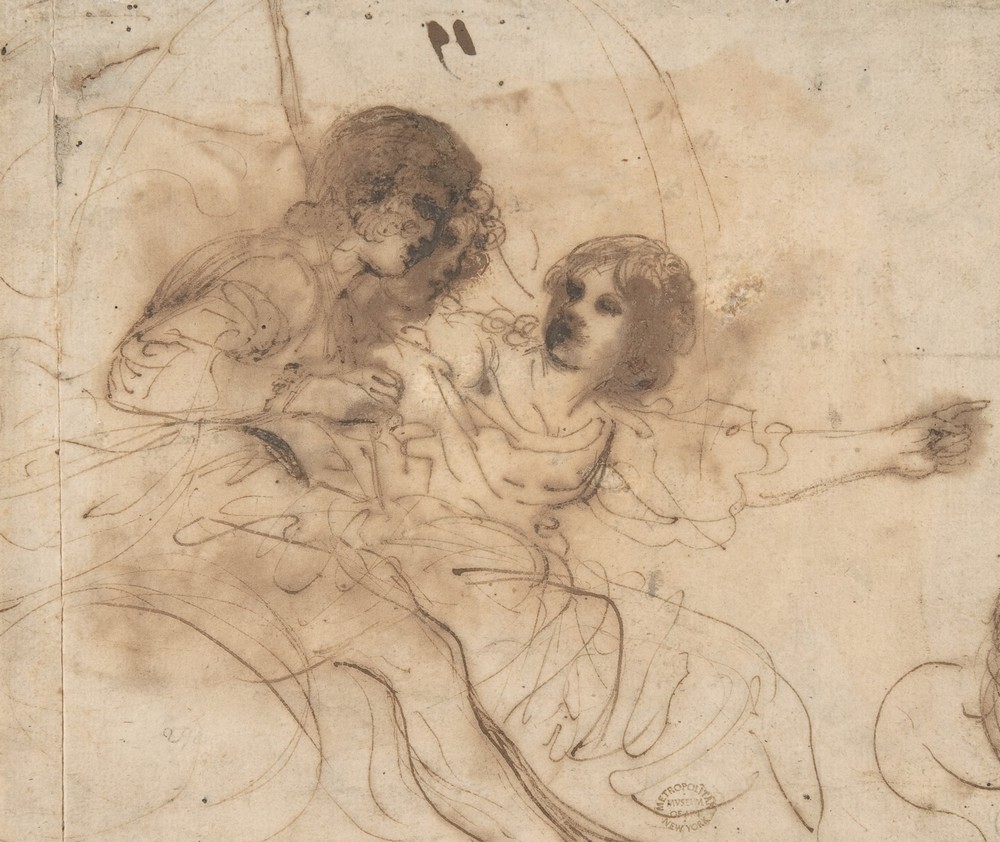 Youth in a Chariot with Attendant Young Woman (ca. 1621–23)