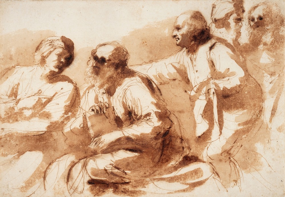 An Assembly of Learned Men (circa 1625-1627)