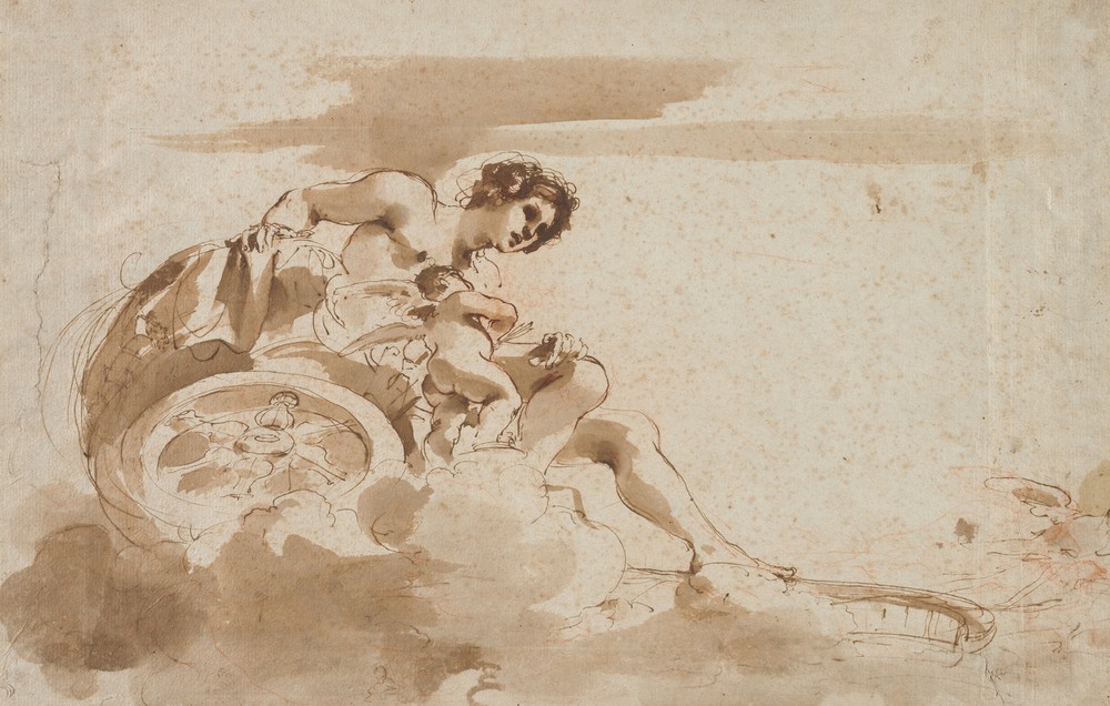 Venus and Cupid in a Chariot (1615-17)