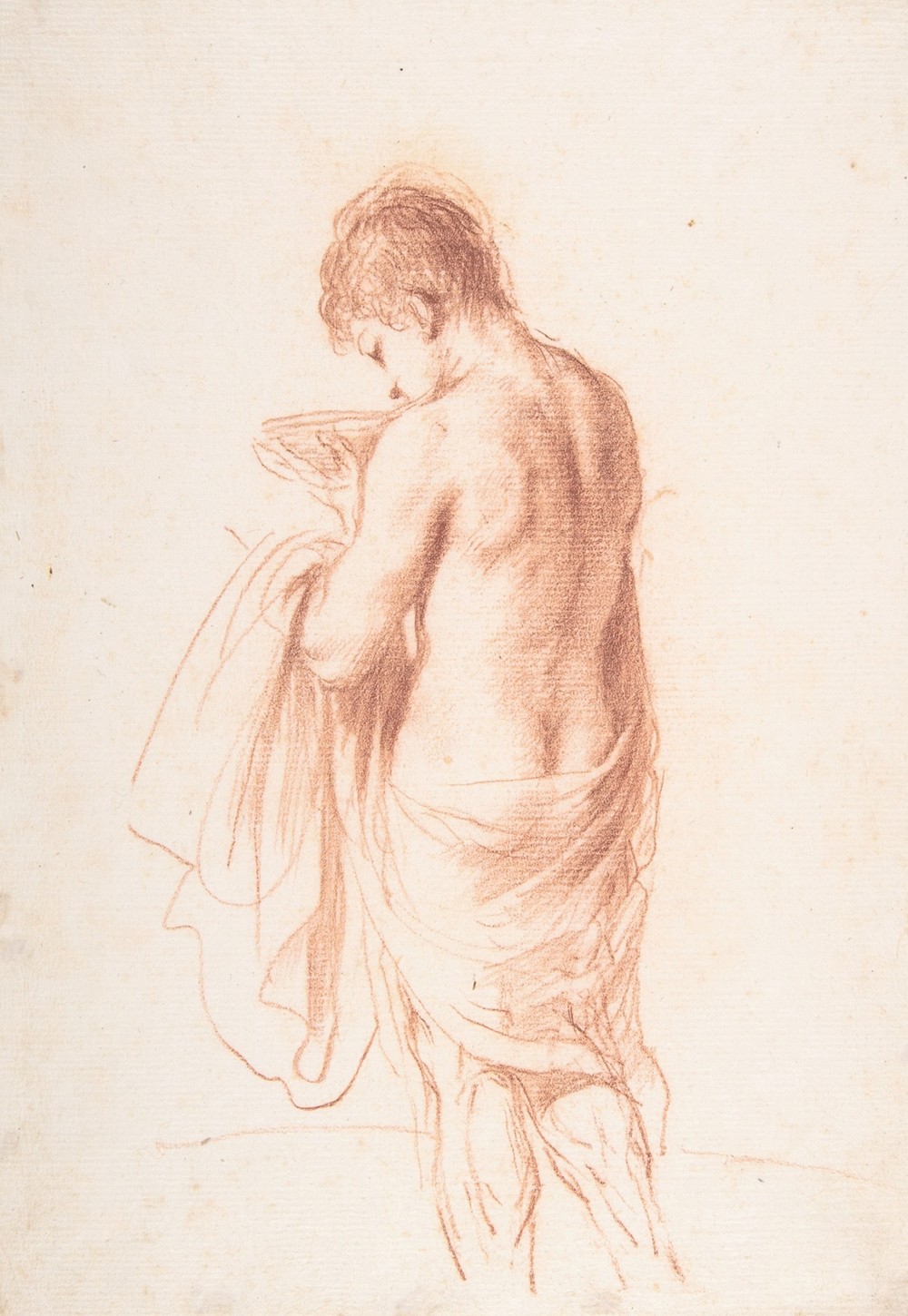Standing Youth Seen from Behind Holding a Bowl (ca. 1635–45)