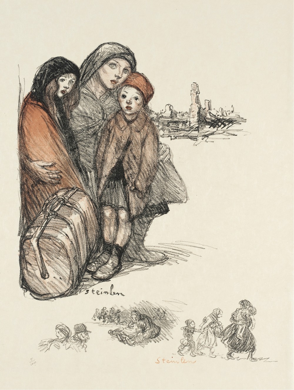 Refugiés (circa 1918)