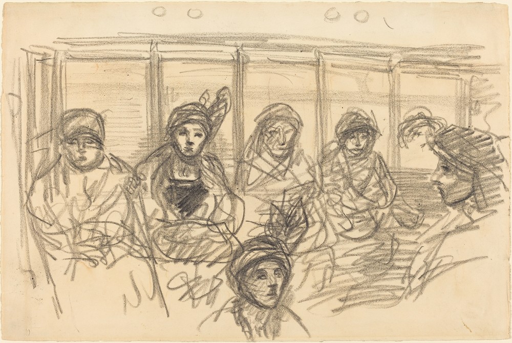 Riders on the Metro (c. 1890)