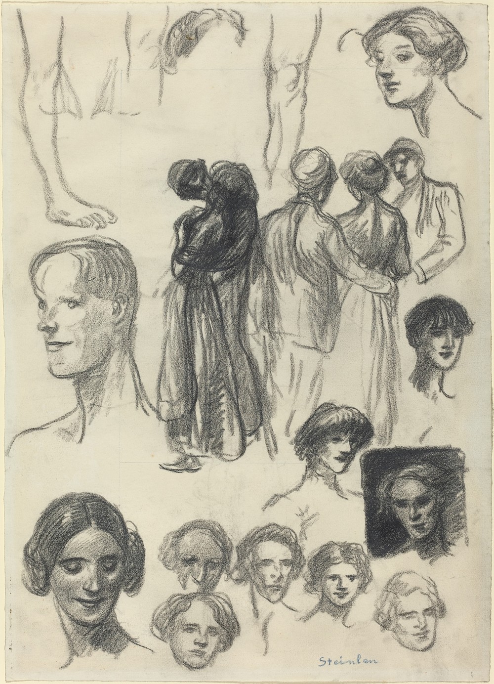 Sheet of Sketches