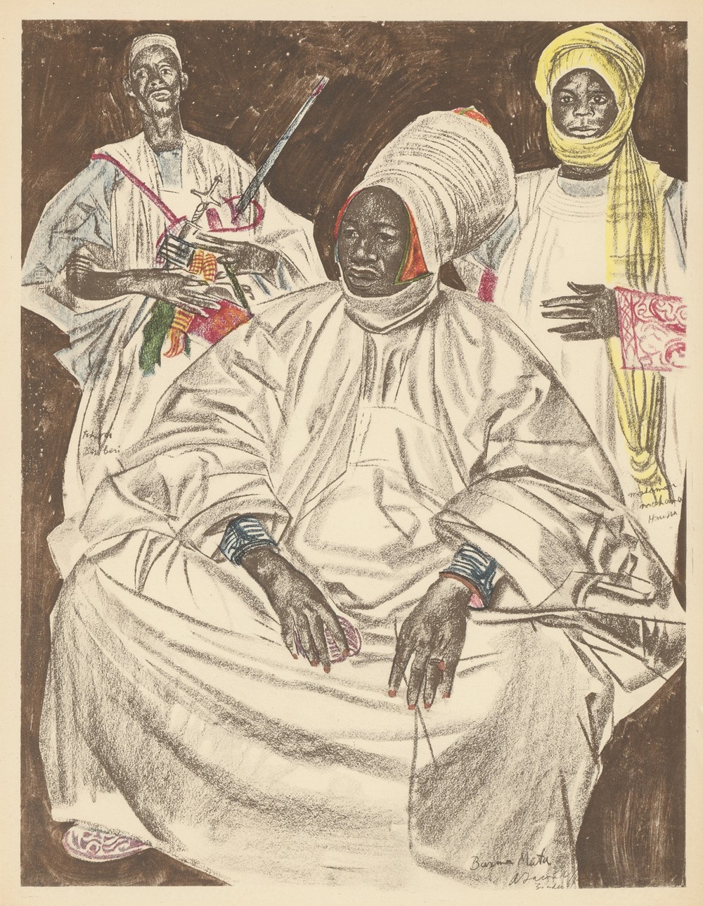 Dessins et peintures d’Afrique pl 9