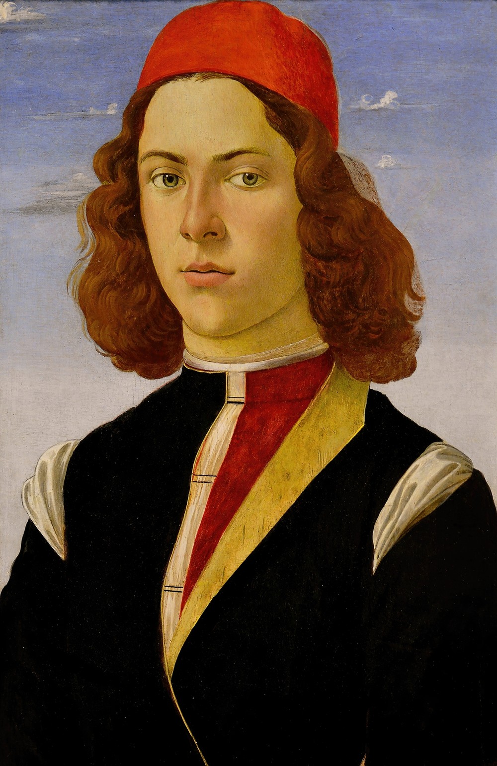 Portrait of a young man (ca 1480-1485)
