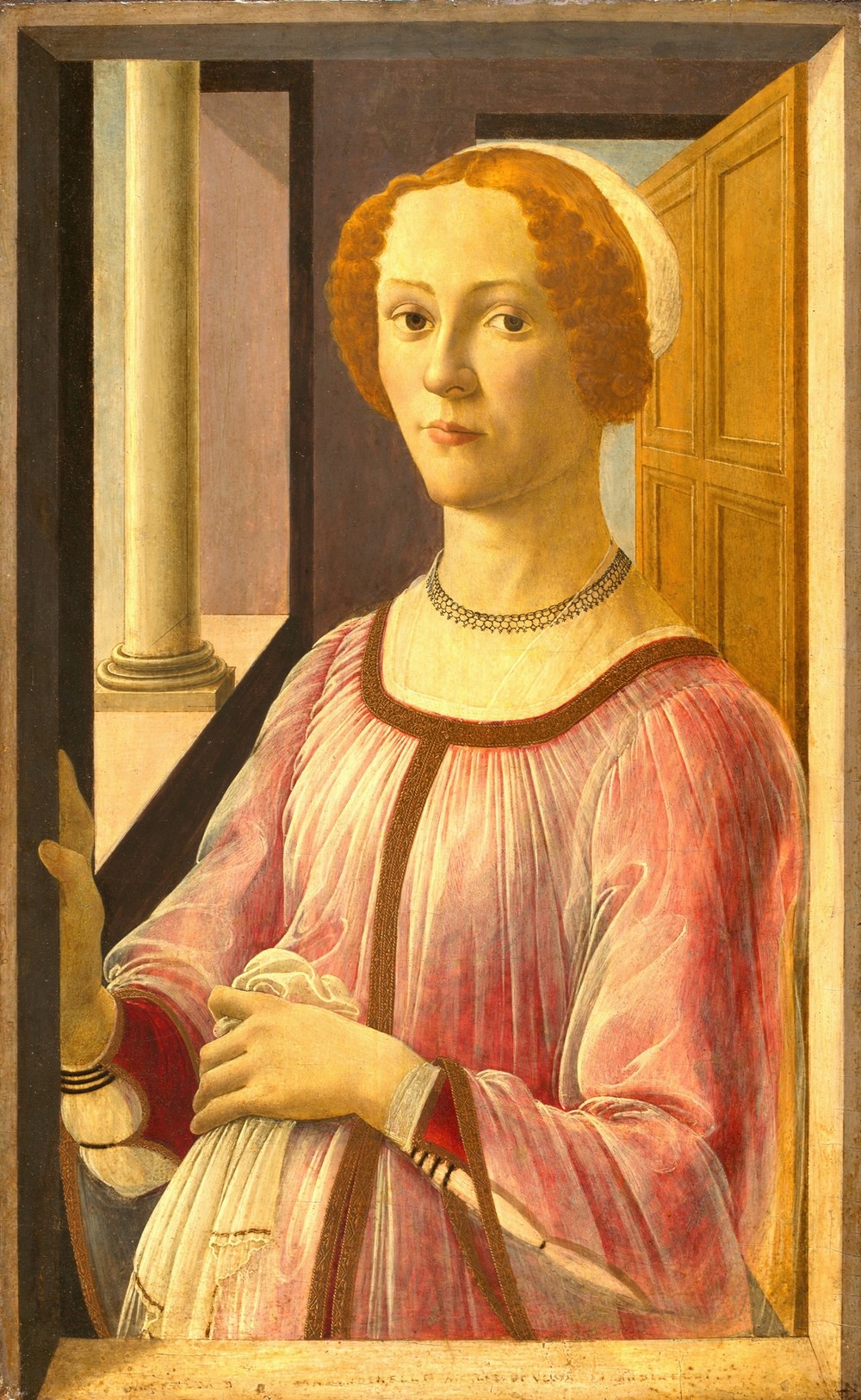 Portrait of Smeralda Bandinelli (circa 1470 - 1475)