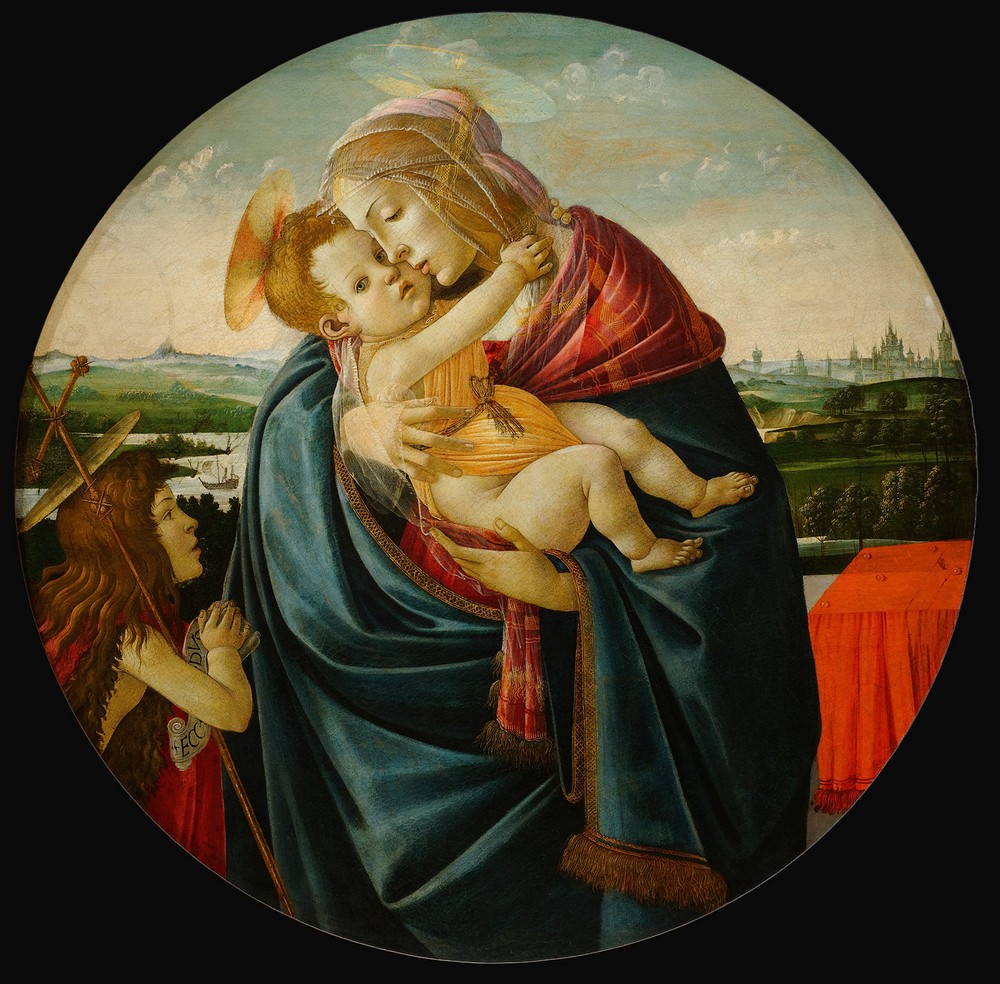 Virgin and Child With Saint John The Baptist (C. 1490)