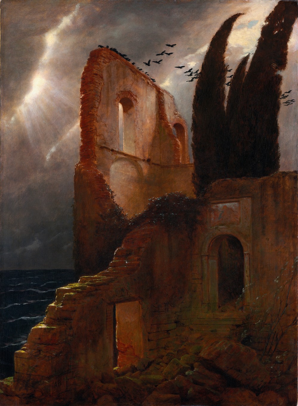 Ruin by the Sea