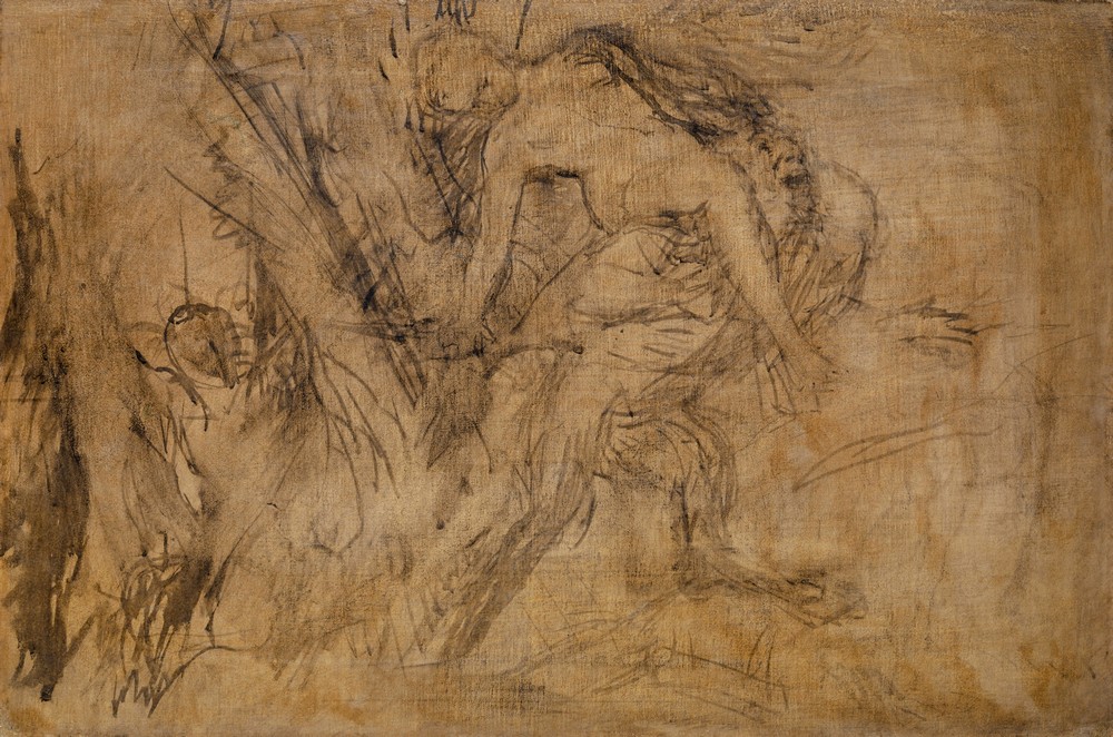 Study for ‘Nymph on the Shoulders of Pan’