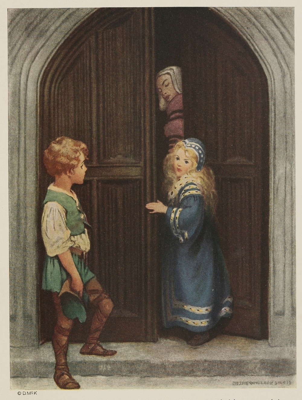 ‘Never mind, Princess Irene,’ he said. ‘You, mustn’t kiss me tonight.’