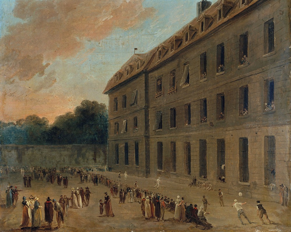 Récréation Des Prisonniers À Saint-Lazare; La Partie De Ballon