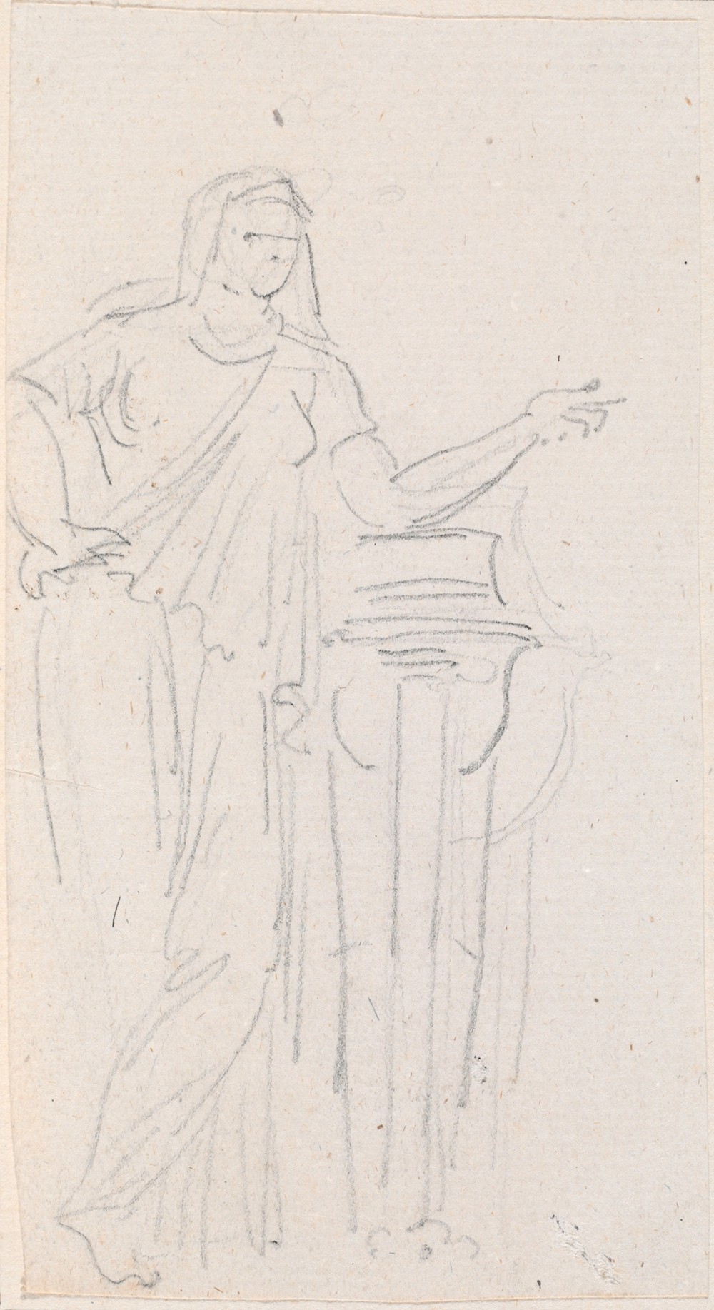 Statue of a Vestal Virgin (probably c. 1754-1765)