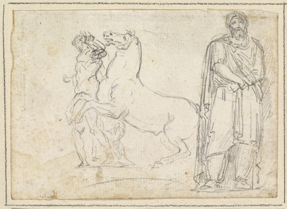 One of the ‘Dioscuri’ and a Barbarian Prisoner