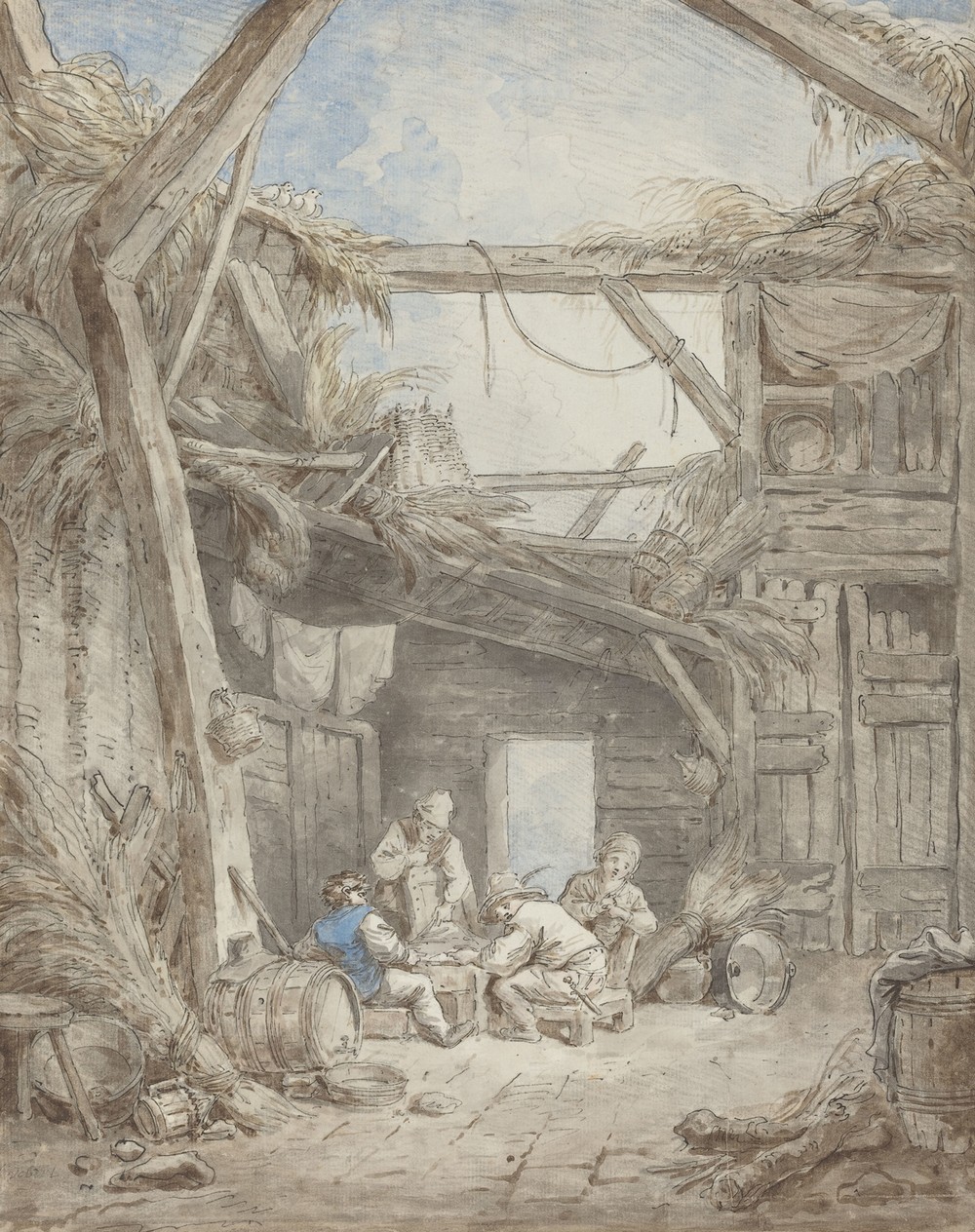 Ruined Farm (c. 1770-1775)