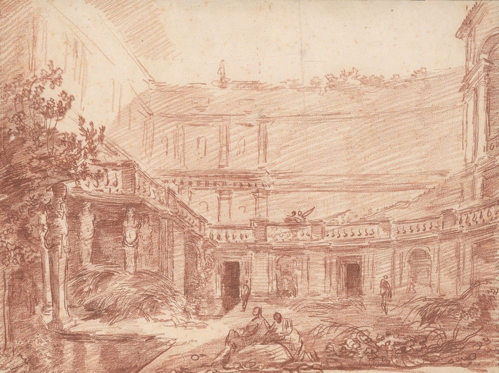 The Nymphaeum of the Villa di Papa Giulio, Rome (ca. 1761)