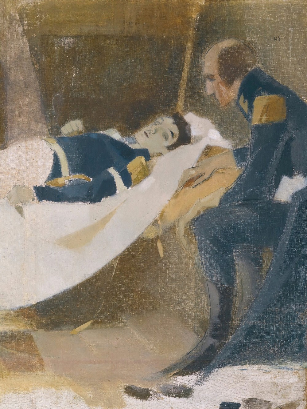 The death of Wilhelm von Schwerin