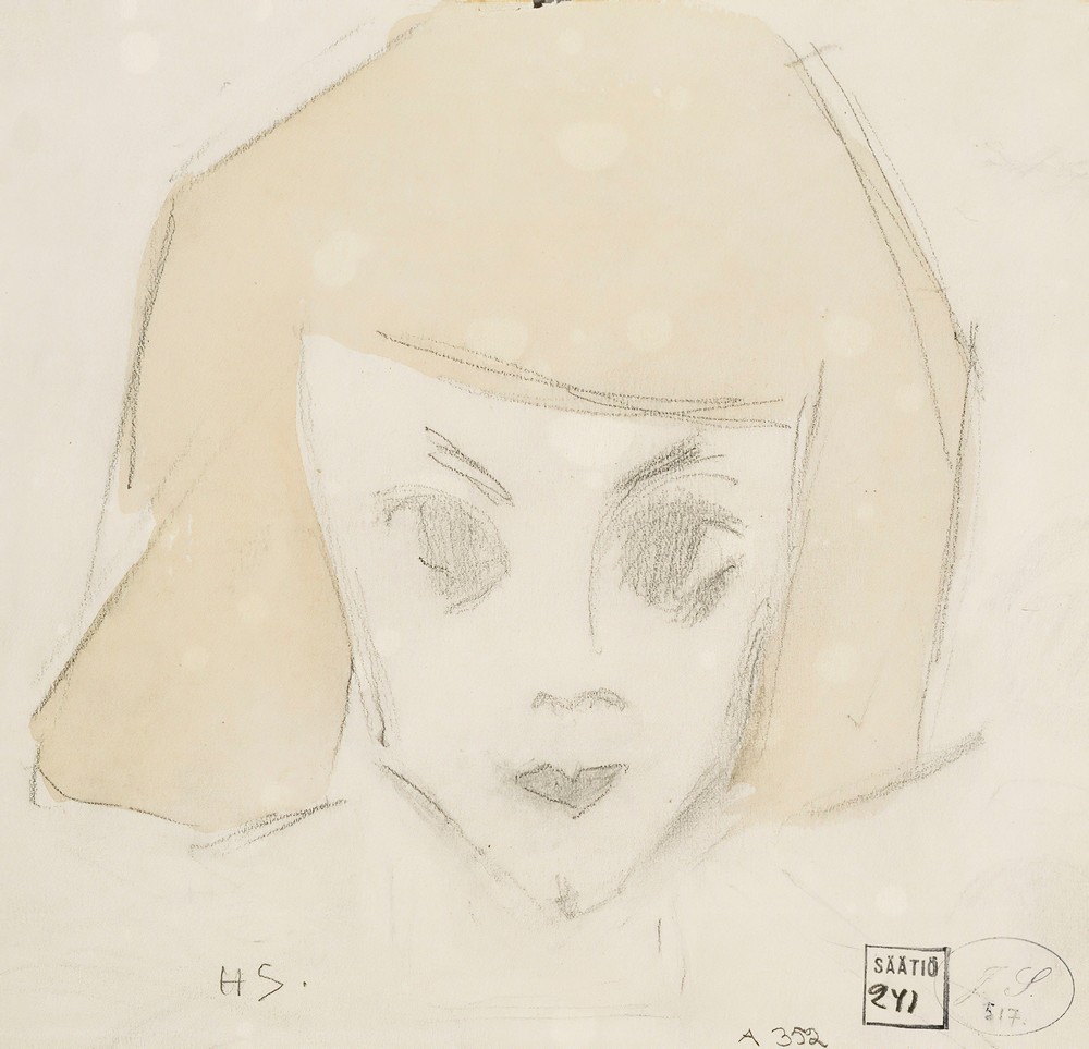 Girl with Large Eyes (Karin)