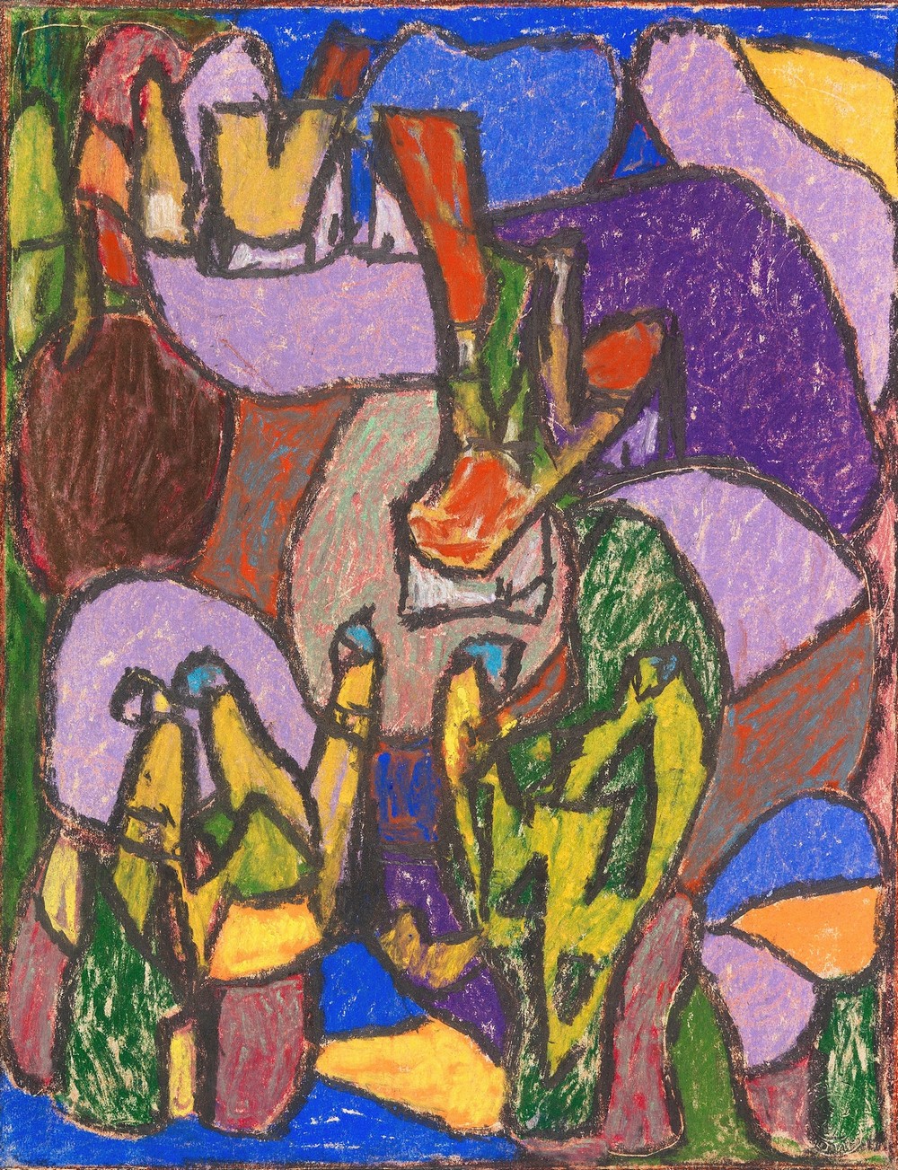 Ohne Titel (Figuren) (Ca. 1920)