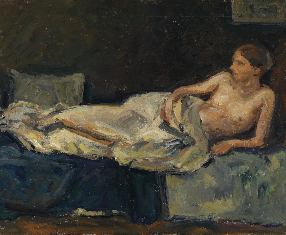 Liegender Halbakt (c1908)