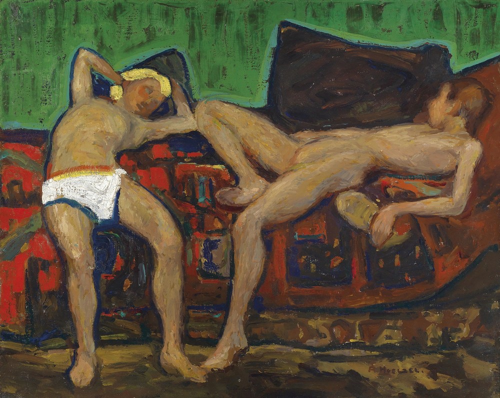 Zwei ruhende Akte (c1908)