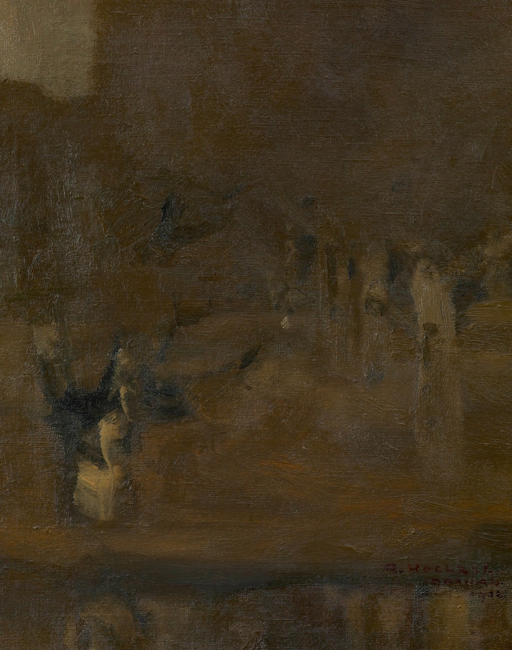 Landschaftsstudie aus Dachau