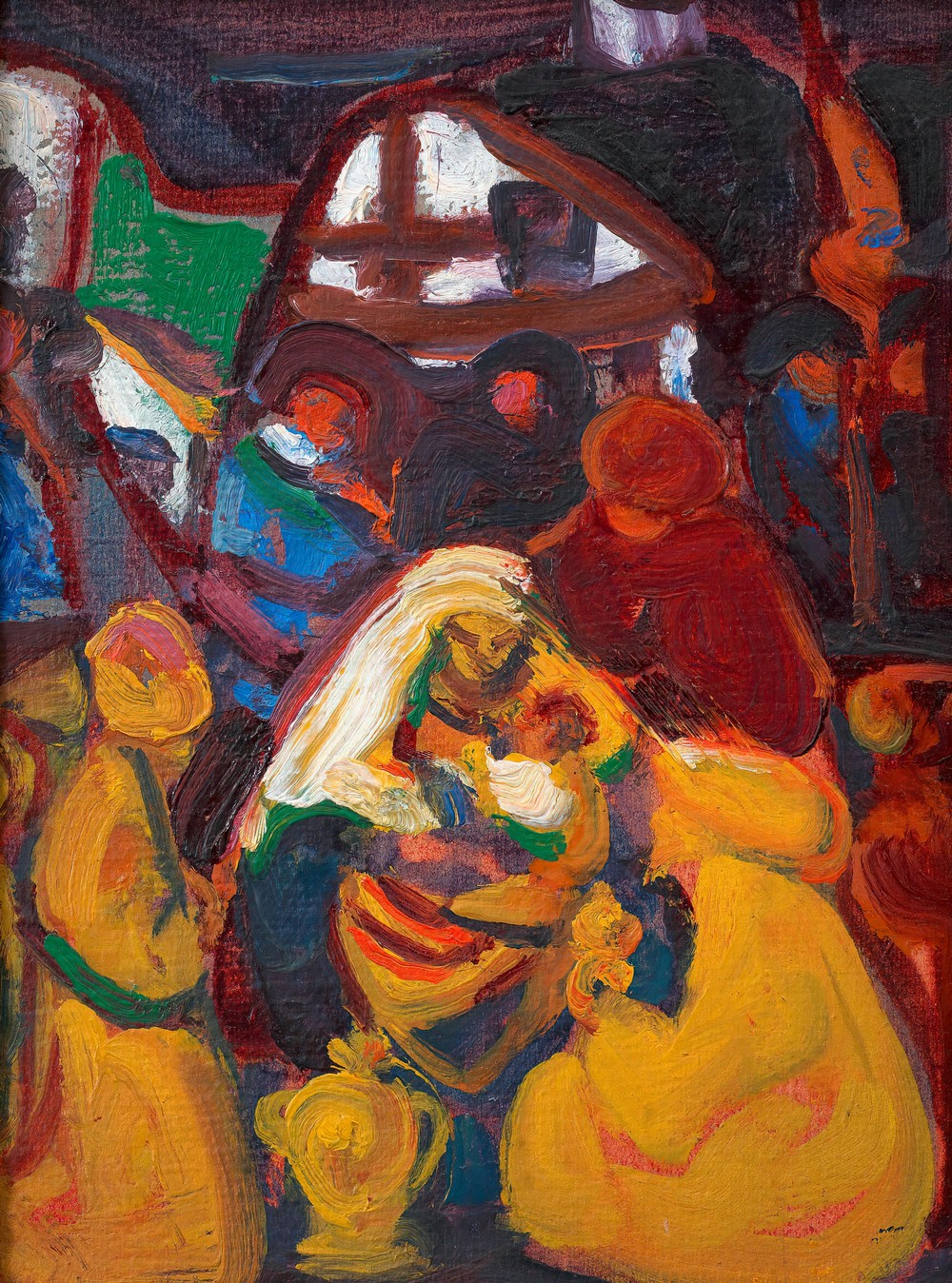 The three kings (around 1920)