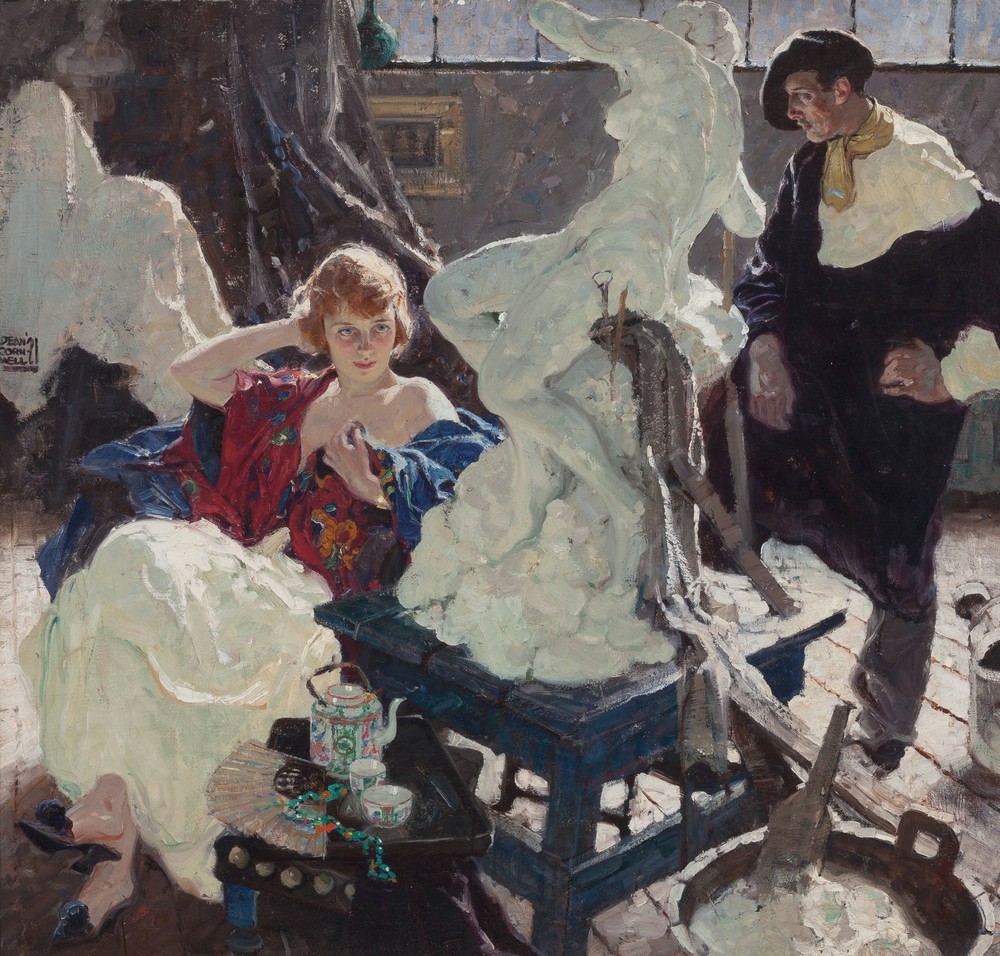The Artist and His Model