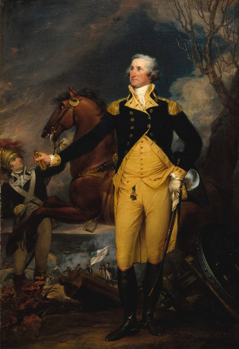 George Washington before the Battle of Trenton (ca. 1792–94)