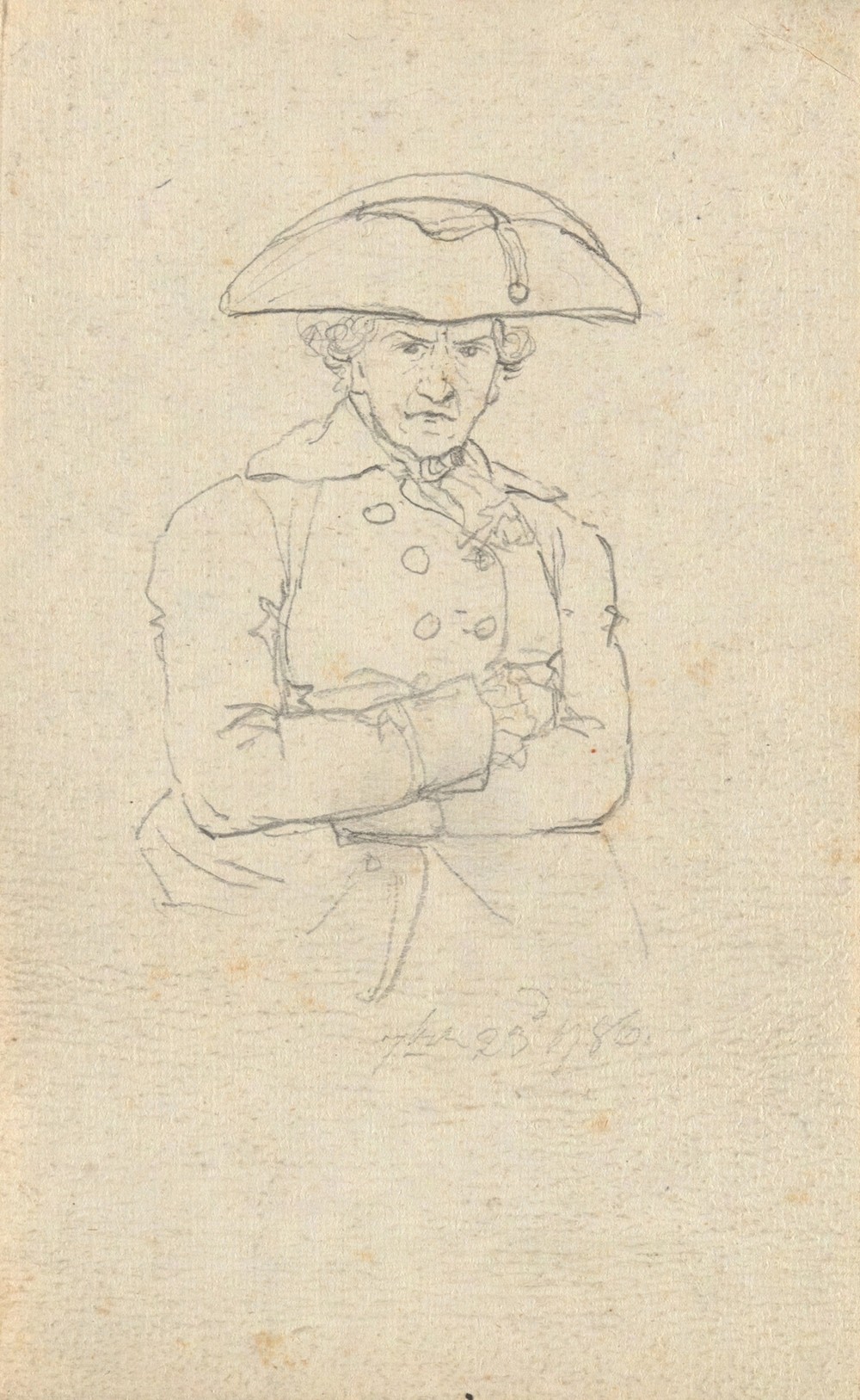 Untitled, from folio; Sketches in France and Germany
