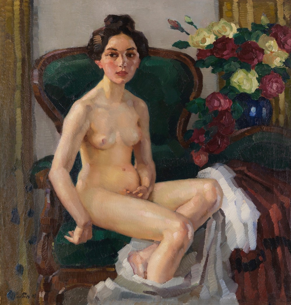 Auf dem Sofa II (Gusti)