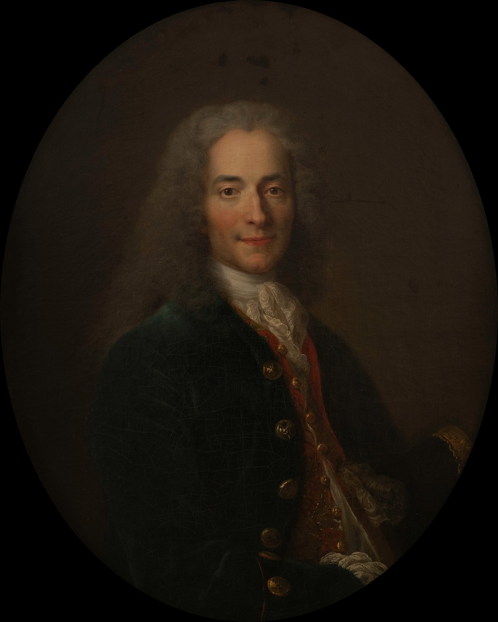 Portrait de Voltaire (1694-1778) en 1718