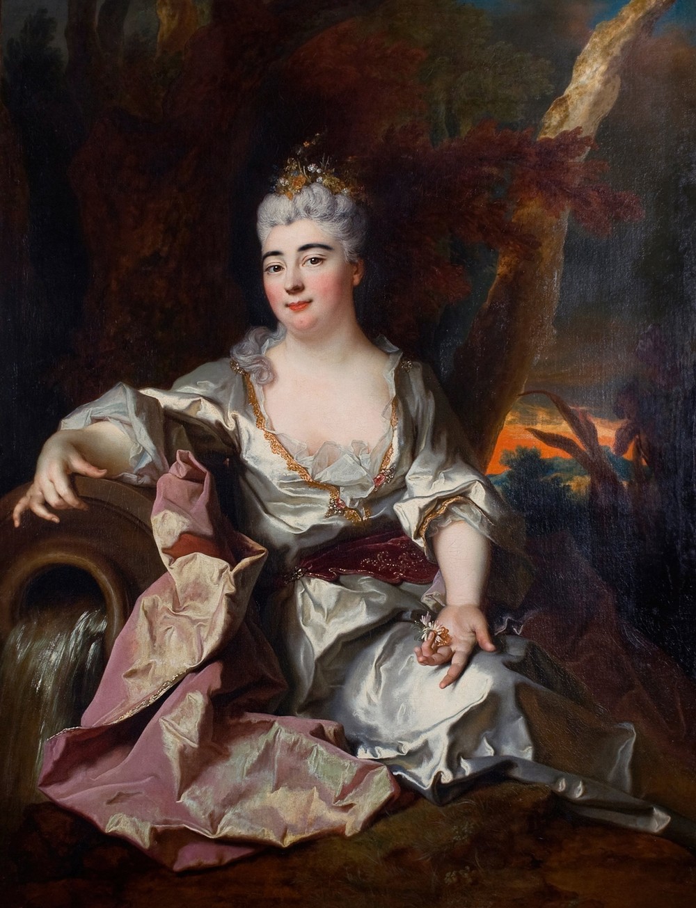 Portrait of Marie Louise Élisabeth d’Orléans Duchess of Berry (1695-1719)