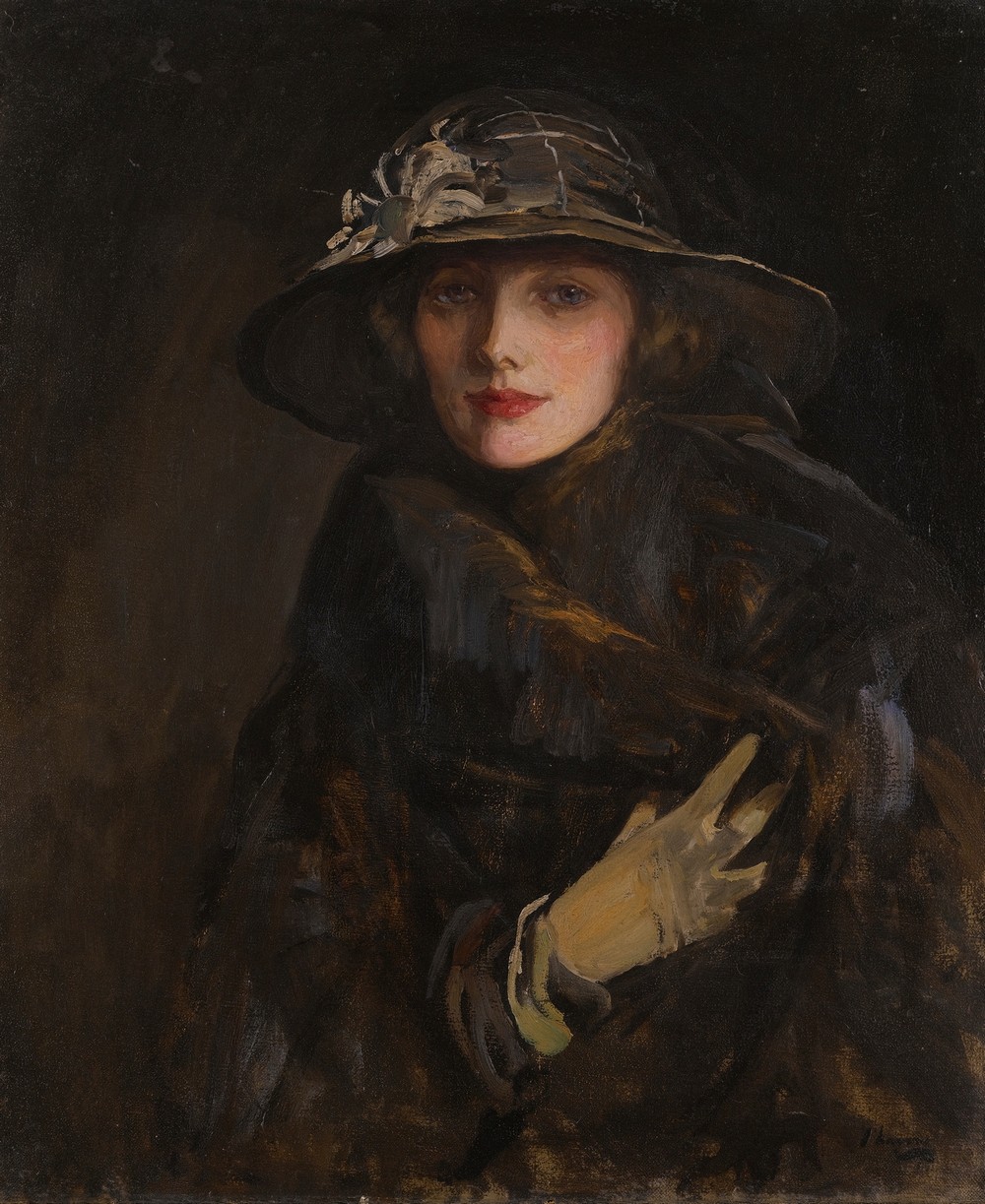 A Lady In Brown