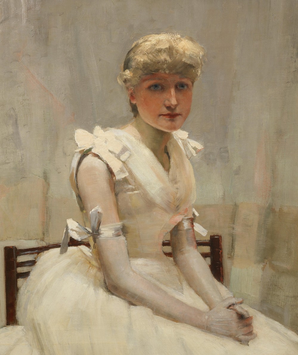 Portrait of a young lady