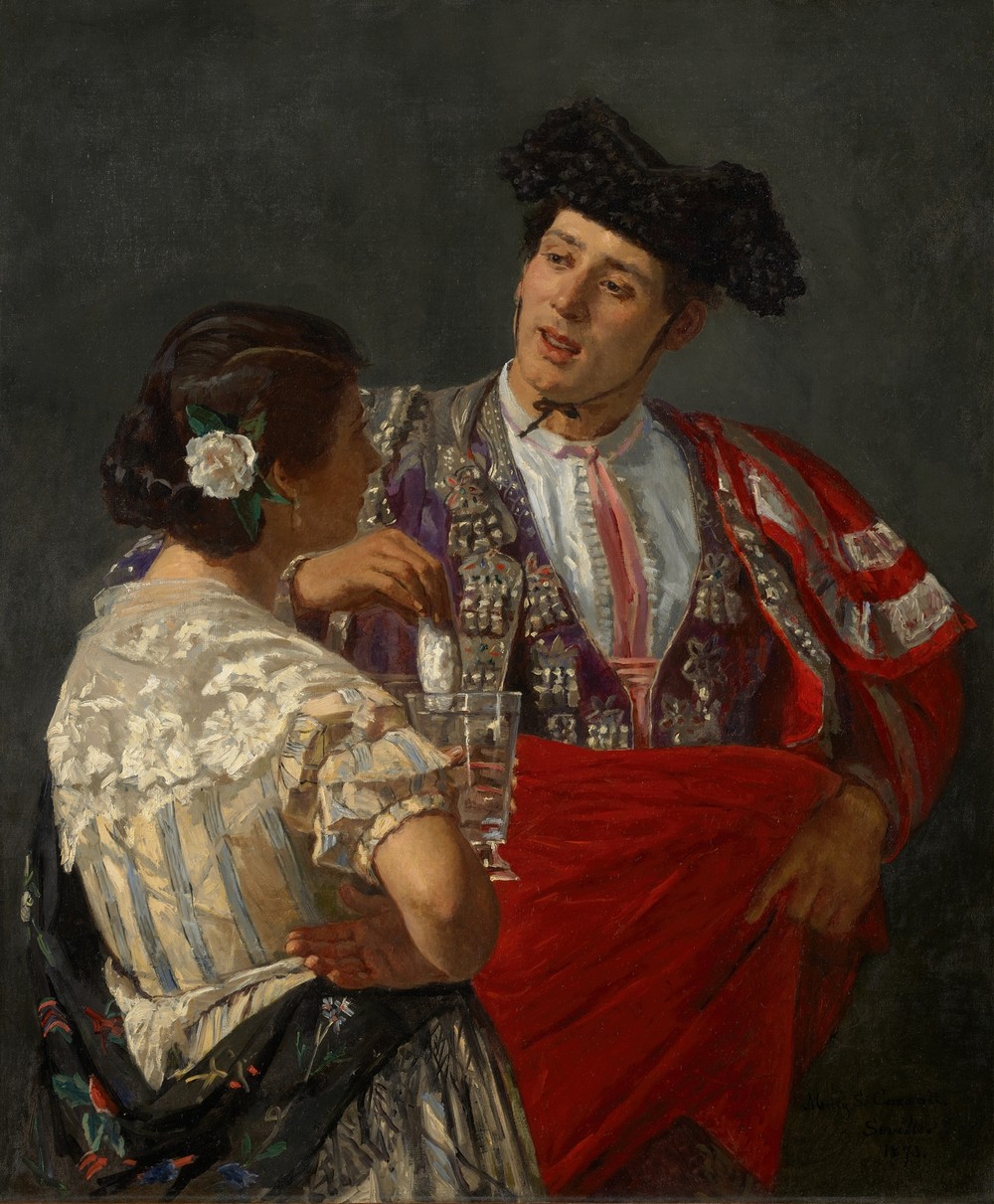 Offering the Panal to the Bullfighter