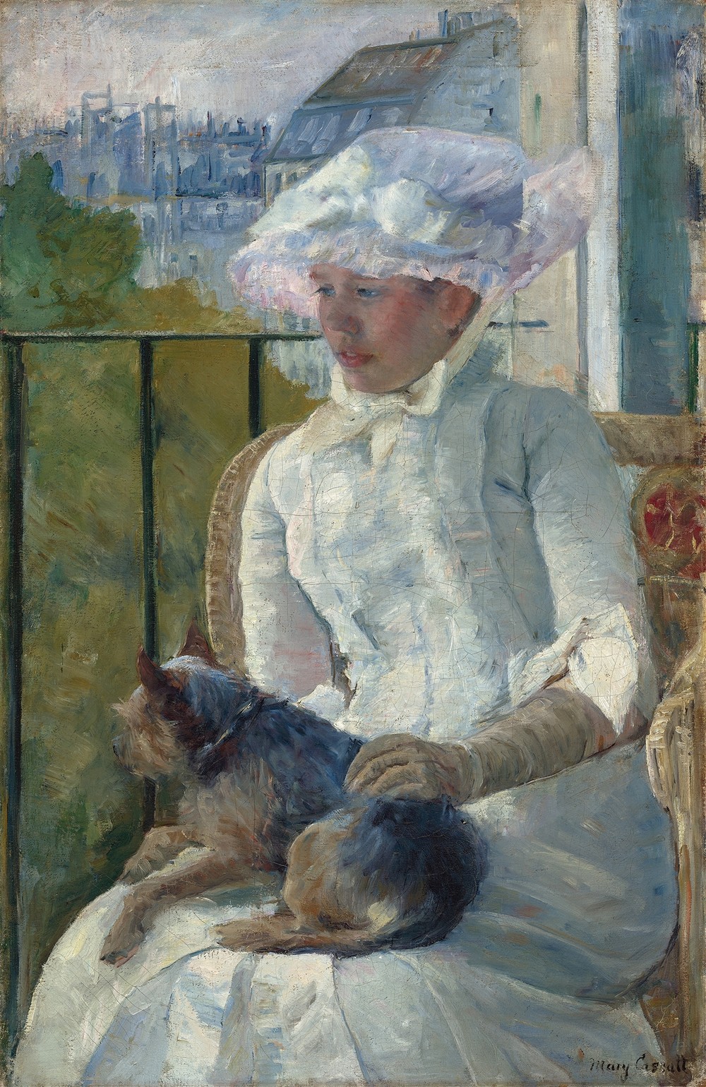 Young Girl at a Window (c. 1883-1884)