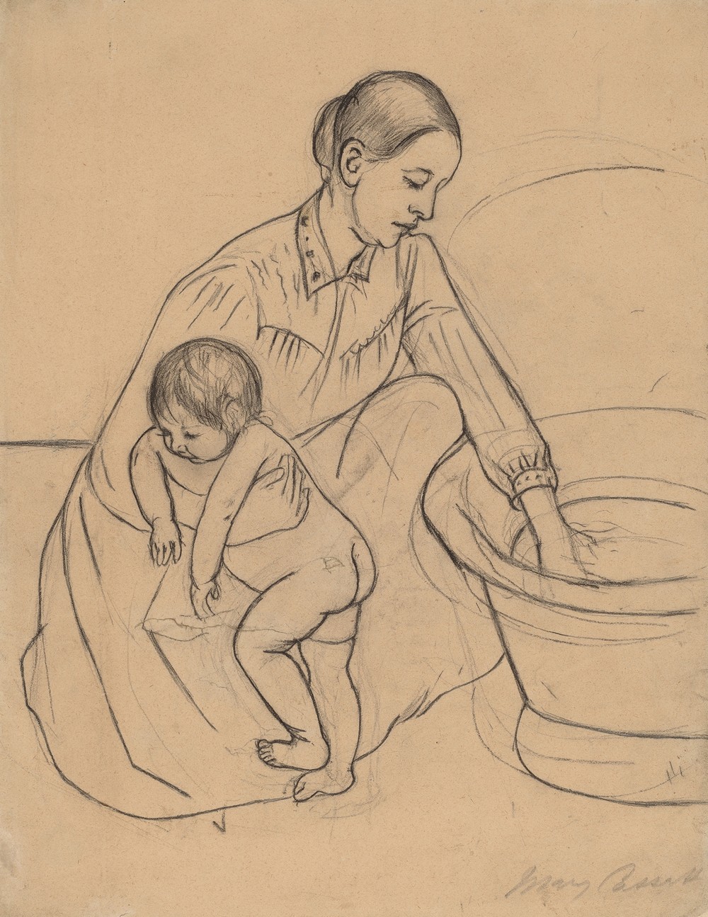 The Bath (recto)