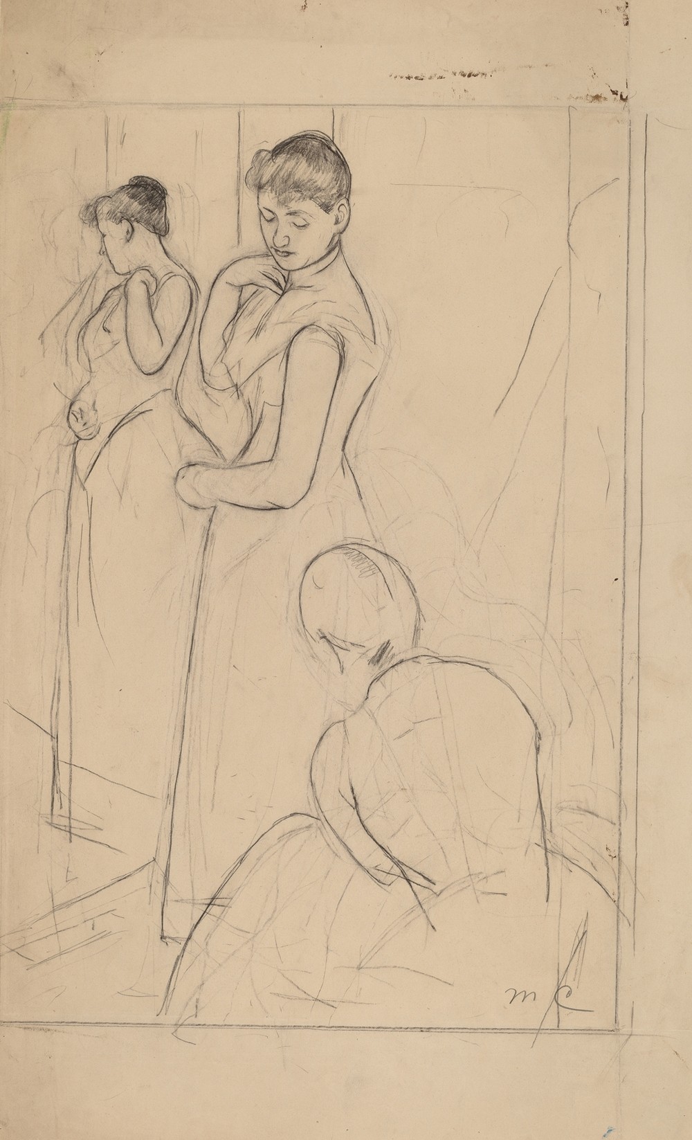The Fitting (recto)