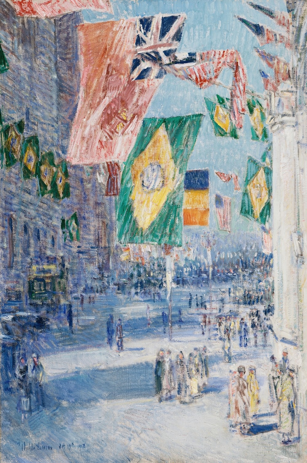 Avenue of the Allies; Brazil, Belgium
