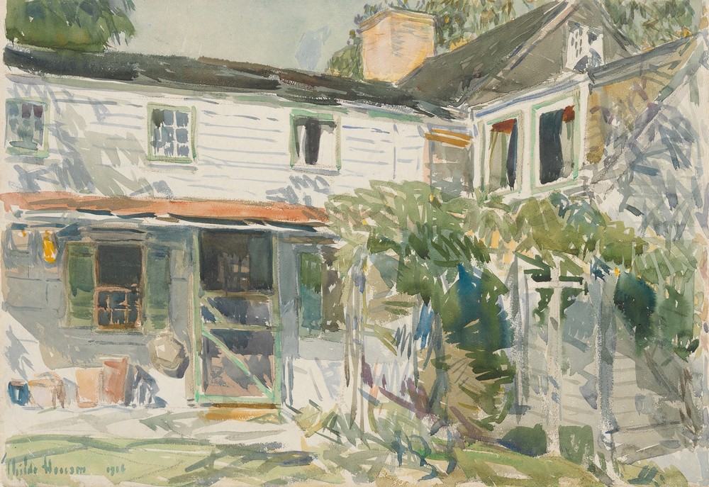 Back of the Old House