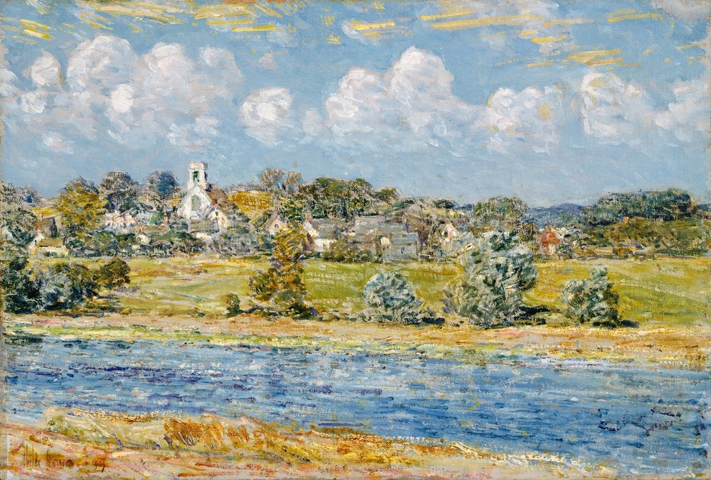 Landscape at Newfields, New Hampshire