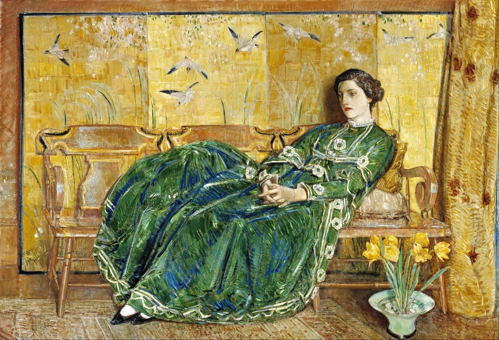 April, (The Green Gown)