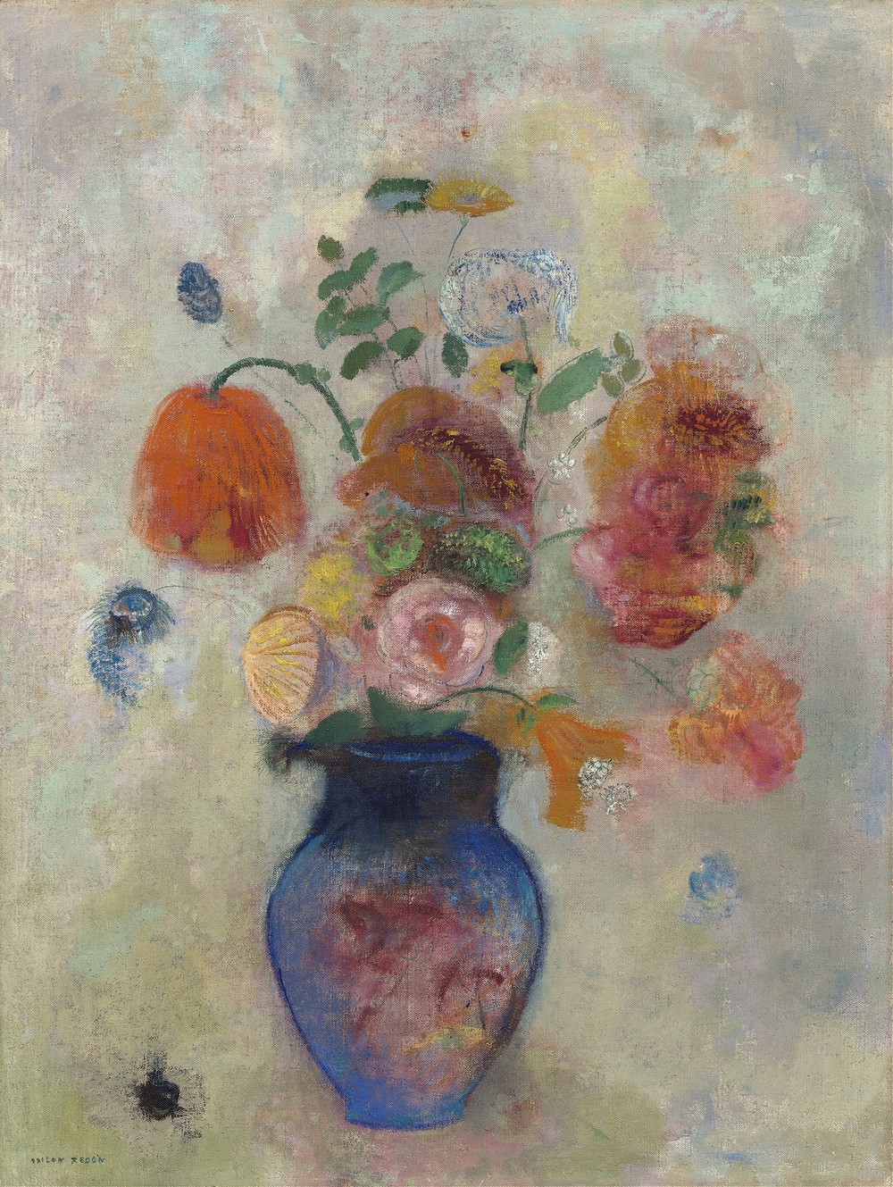 Large Vase with Flowers (c. 1912)