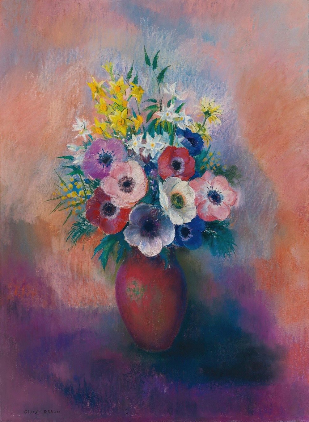 Vase D’anémones
