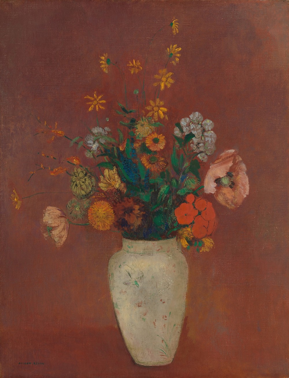 Bouquet in a Chinese Vase (ca. 1912–14)