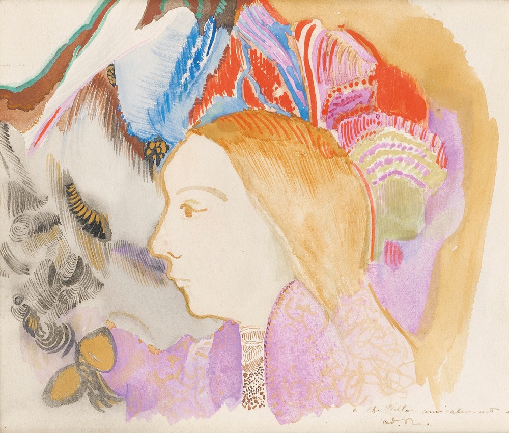 Jeune Fille Et Fleurs